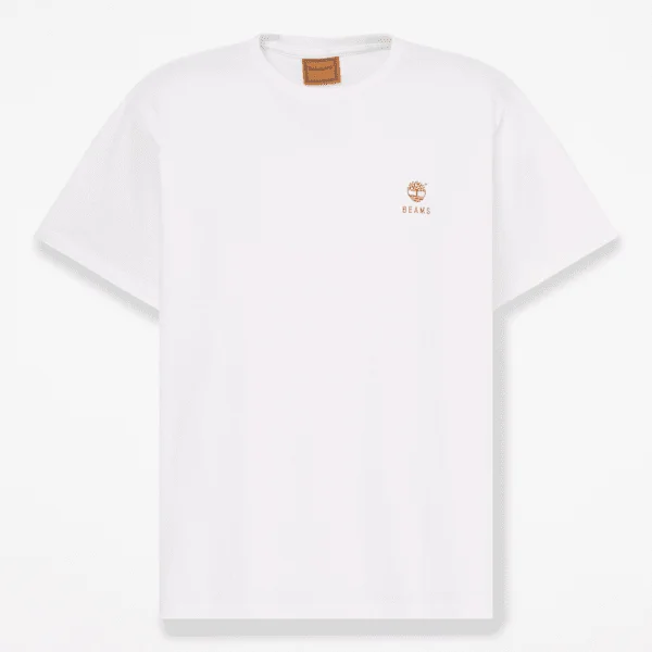T-shirt de algodão estampada Timberland® X Beams T-shirt de algodão estampada Timberland® X Beams
