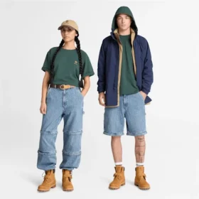 T-shirt de algodão estampada Timberland® X Beams