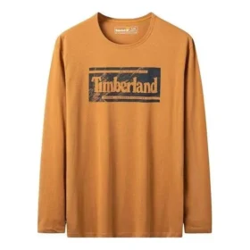 T-shirt de manga comprida da marca “Amarelo”