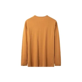 T-shirt de manga comprida da marca “Amarelo”