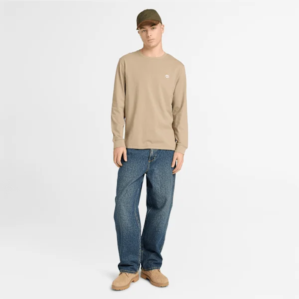 T-shirt de manga comprida Oyster River para homem T-shirt de manga comprida Oyster River para homem