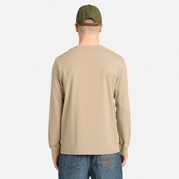 T-shirt de manga comprida Oyster River para homem T-shirt de manga comprida Oyster River para homem