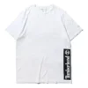 T-shirt de manga curta com estampa SS20 “Branca”