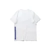 T-shirt de manga curta com estampa SS20 “Branca”