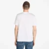 T-shirt de manga curta com logótipo empilhado