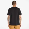 T-shirt de manga curta com logótipo empilhado