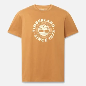 T-shirt masculina de manga curta com estampado