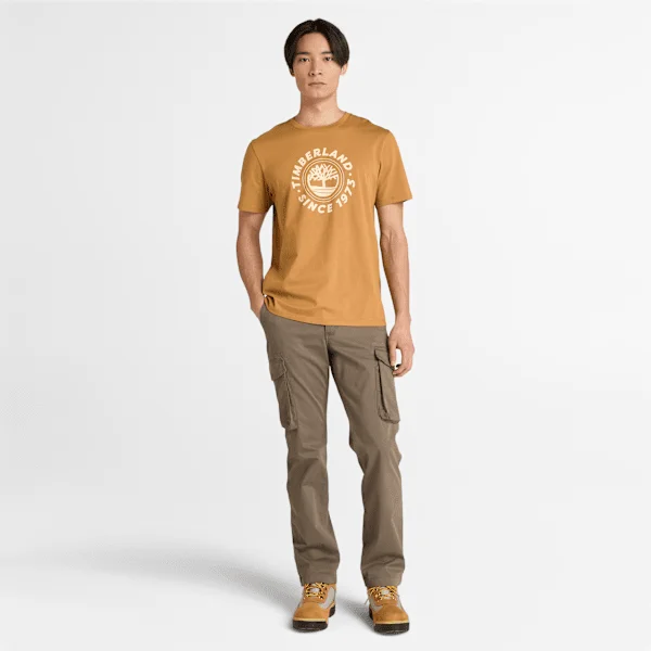 T-shirt masculina de manga curta com estampado T-shirt masculina de manga curta com estampado