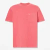 T-shirt masculina Merrymack River com bolso no peito e tingida na peça T-shirt masculina Merrymack River com bolso no peito e tingida na peça