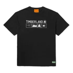 T-shirt Timberland x Nina Chanel Abney “Preto White”