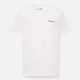 T-shirts com logótipo na frente e nas costas
