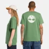T-shirts com logótipo na frente e nas costas