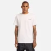 T-shirts com logótipo na frente e nas costas