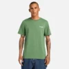 T-shirts com logótipo na frente e nas costas