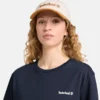 T-shirts com logótipo na frente e nas costas