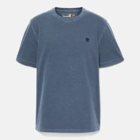 T-shirts de manga curta tingidas Dunstan River para homens