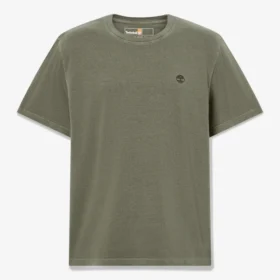 T-shirts de manga curta tingidas Dunstan River para homens