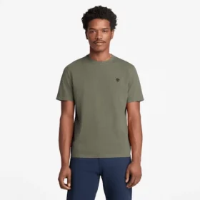 T-shirts de manga curta tingidas Dunstan River para homens