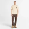 T-shirts masculinas Timberland® Brand Carrier com slogan e estampa nas costas