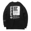 Timberland Back com logótipo grande impresso, Preto