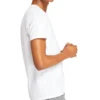 Timberland Camiseta de manga curta com decote em V e logótipo bordado Branca