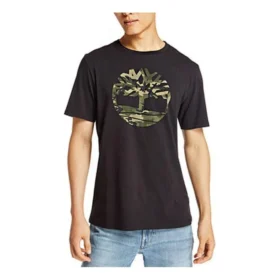 Timberland Camiseta de manga curta com estampa Preto
