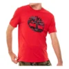 Timberland Camiseta de manga curta com estampado Vermelho