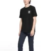 Timberland Camiseta Desportiva de Calções de Manga Curta com Gola Redonda Preta