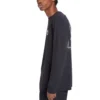Timberland Casual com Estampado, Gola Redonda e Manga Comprida Preto