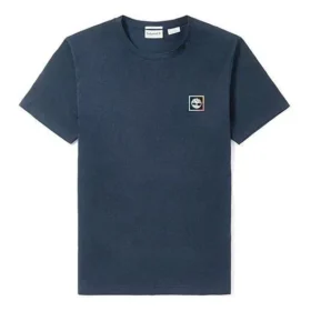 Timberland Casual de calções de manga curta e gola redonda azul
