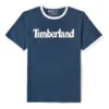 Timberland Casual de Gola Redonda com Estampado, Calções, Azul