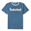 Timberland Casual de Gola Redonda com Estampado, Calções, Azul