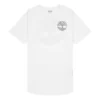Timberland Casual de Gola Redonda com Estampado, Calções, Branco