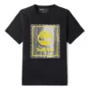 Timberland com estampado, gola redonda e calções, preto