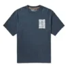 Timberland com logótipo estampado, gola redonda, azul