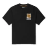 Timberland com logótipo estampado, gola redonda, Preto