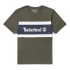 Timberland Costura em cores contrastantes, blocos de cor, calções, verde