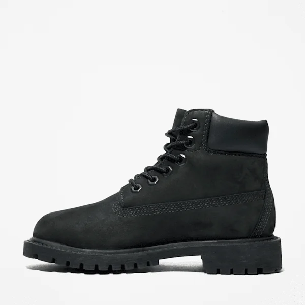 Botas Impermeáveis Premium de 15 cm para Jovens – Preto Botas Impermeáveis Premium de 15 cm para Jovens – Preto
