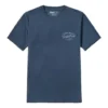 Timberland SS20 Camiseta de calções com gola redonda e estampado, azul