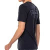Timberland SS20 Camiseta de calções com gola redonda e estampado, azul