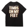 Timberland SS20 Camiseta de manga curta com estampa de slogan Preto