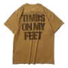 Timberland SS20 Camiseta de manga curta com estampa de slogan, tamanho pequeno