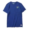 Timberland SS20 Camiseta de manga curta com estampado azul