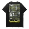 Timberland SS20 Camiseta de manga curta com estampado Preto