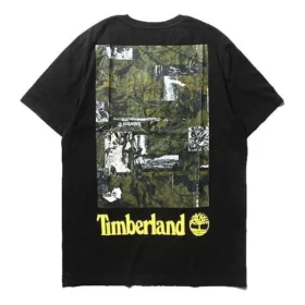 Timberland SS20 Camiseta de manga curta com estampado Preto Timberland SS20 Camiseta de manga curta com estampado Preto
