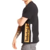 Timberland SS20 Camiseta de manga curta com estampado Preto