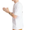 Timberland SS20 Casual Gola Redonda Branco Estampado Calções Manga Curta Branco