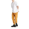 Timberland SS20 Casual Gola Redonda Branco Estampado Calções Manga Curta Branco
