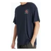 Timberland SS20 com impressão, gola redonda e calções, azul