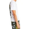 Timberland SS20 com impressão, manga curta, branco